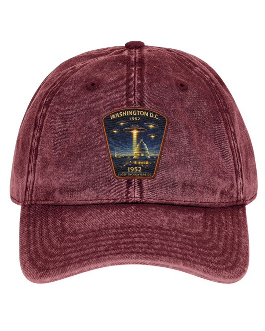 "WASHINGTON D.C. 1952" β Vintage cotton twill cap