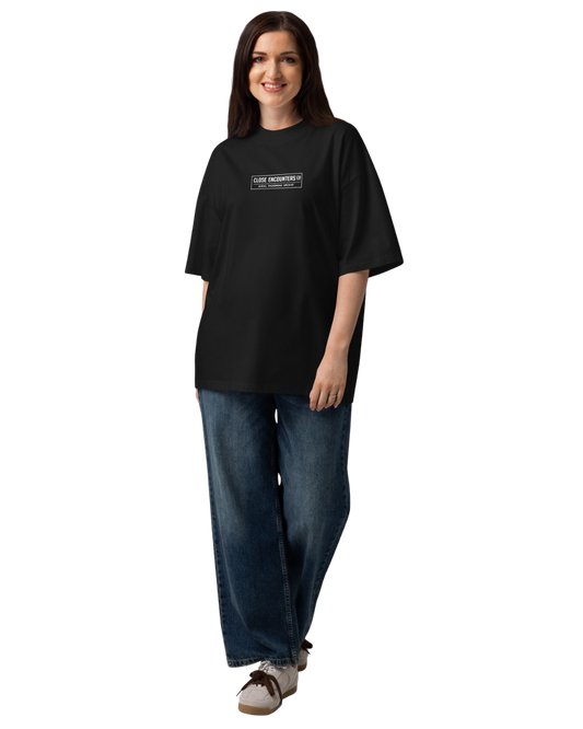 Declassified Roswell '47  — Unisex oversized organic high-neck t-shirt