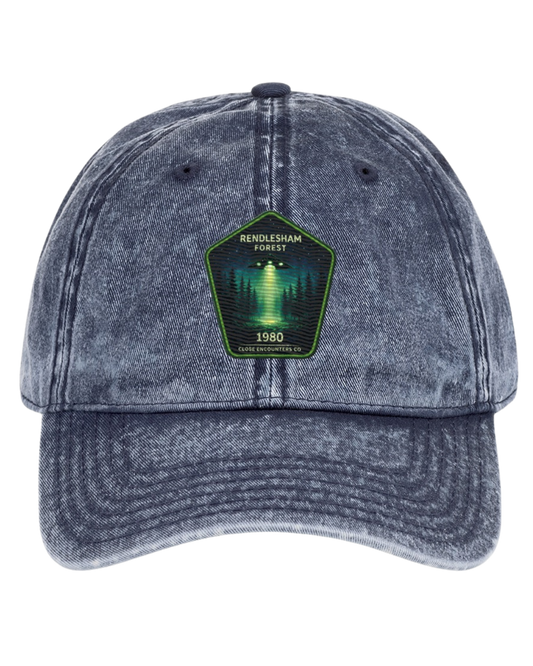 "RENDLESHAM 1980" — Vintage cotton twill cap
