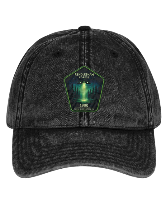 "RENDLESHAM 1980" — Vintage cotton twill cap