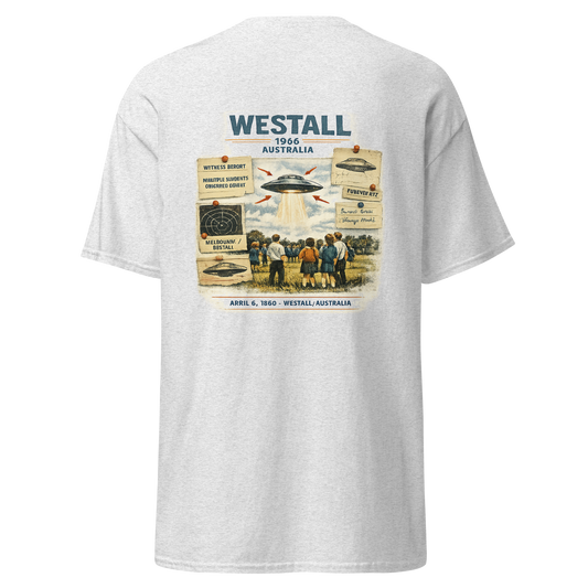 Westall Signal UFO Tee — Westall 1966 UFO graphic tee | Close Encounters Co