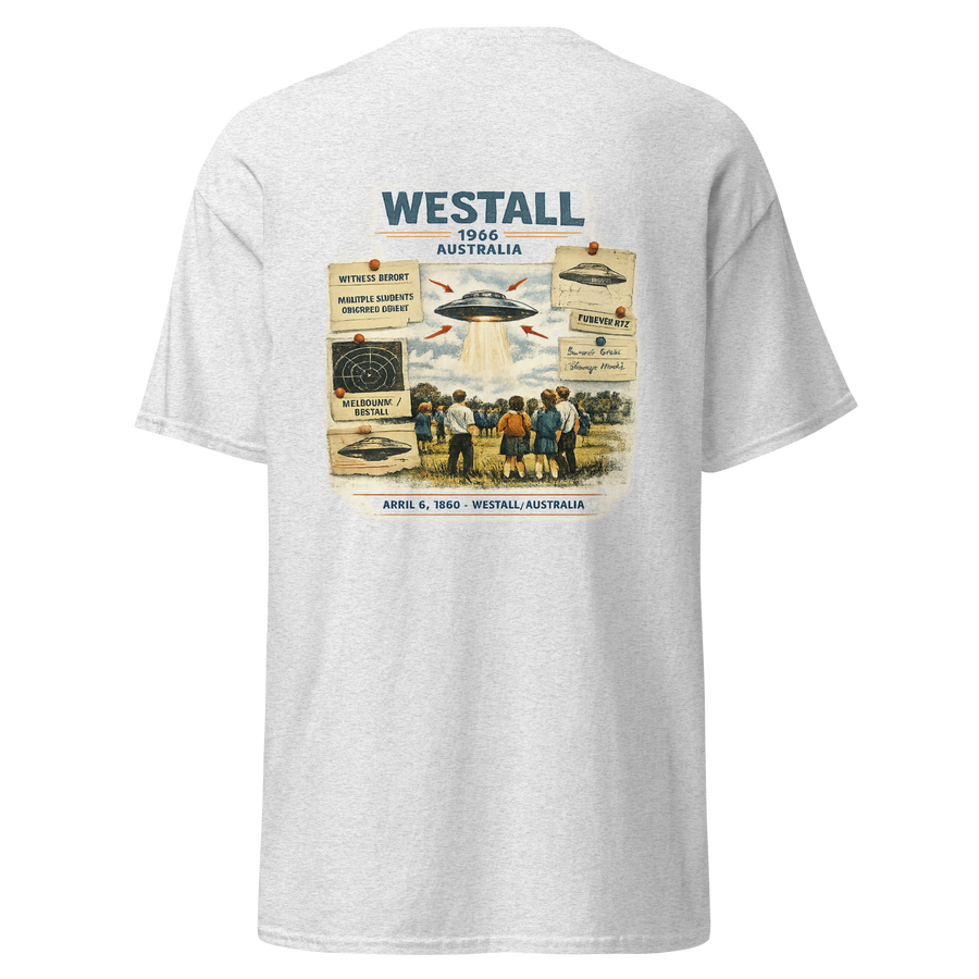 Westall Signal UFO Tee — Westall 1966 UFO graphic tee | Close Encounters Co