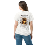 Kecksburg Signal UFO Tee texture detail — Kecksburg 1965 alien apparel | Close Encounters Co