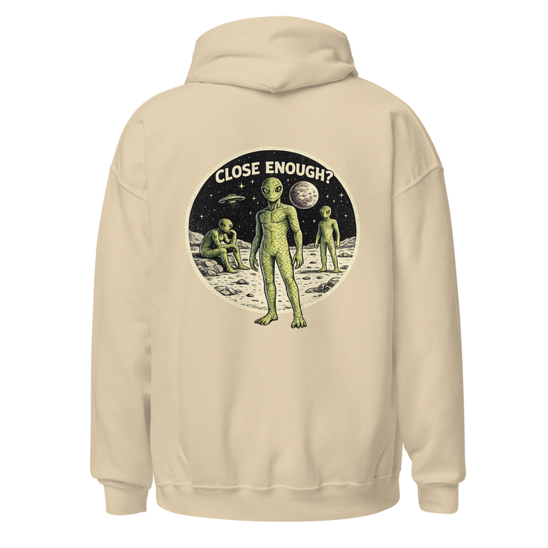 Reptilian Close Enough Hoodie