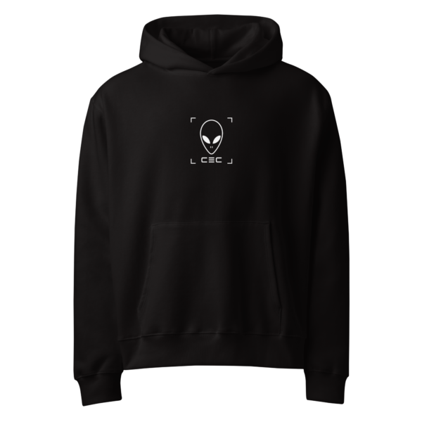 GREY NON HUMAN CONTACT OVERSIZE HOODIE