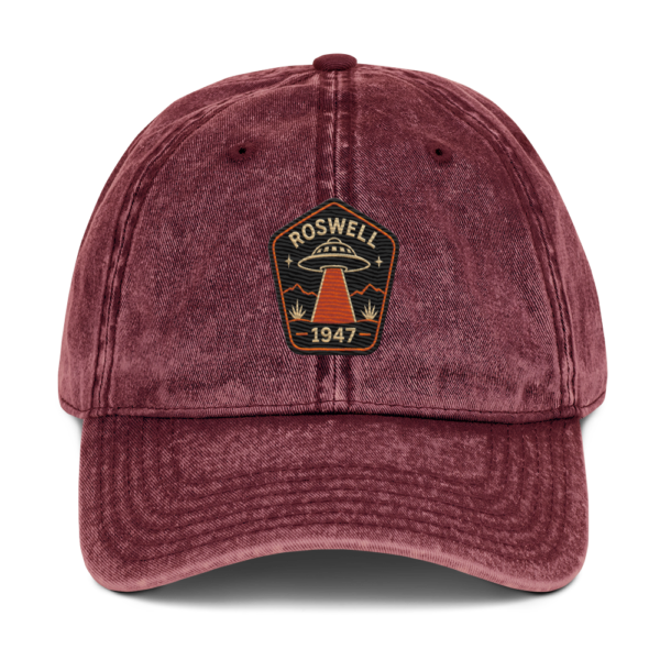 Roswell UFO Vintage Cap